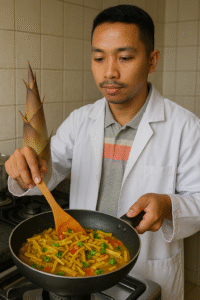 Bamboo shoots curry